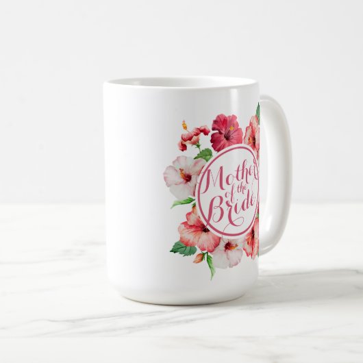 Mutter der blumenblühenden Hochzeitsstimmung der k Kaffeetasse (VorderseiteRechts)