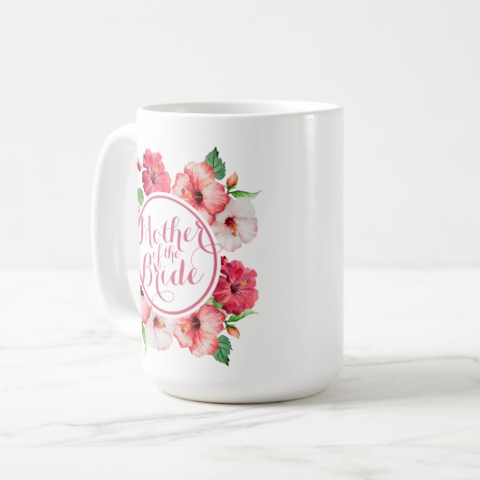 Mutter der blumenblühenden Hochzeitsstimmung der k Kaffeetasse (Vorderseite Links)