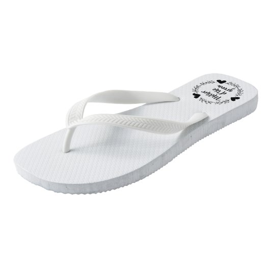 Mutter der Bodenflippen-Flops Badesandalen (Schrägansicht)