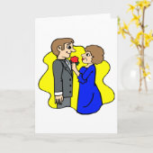 Mutter der Bodenkarte Karte (Gelbe Blume)