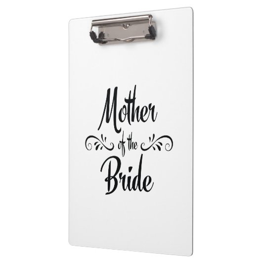 Mutter der Braut - Abendessen in sonniger Probe Klemmbrett (Links)