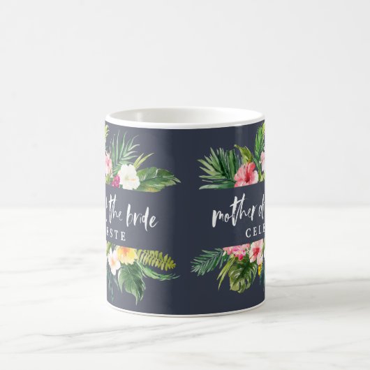 Mutter der Braut Aquarell Blume Kaffeetasse (Mittel)