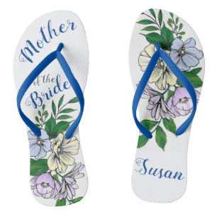 Mutter der Braut - Blume Badesandalen