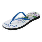 Mutter der Braut - Blume Badesandalen (Schrägansicht)