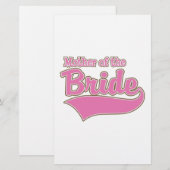 Mutter der Braut Briefpapier (Vorne/Hinten)