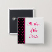 Mutter der Braut Button (Vorne & Hinten)