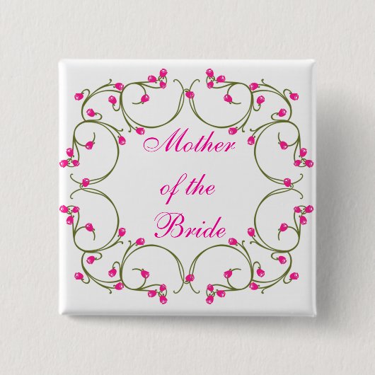 Mutter der Braut Button (Vorderseite)