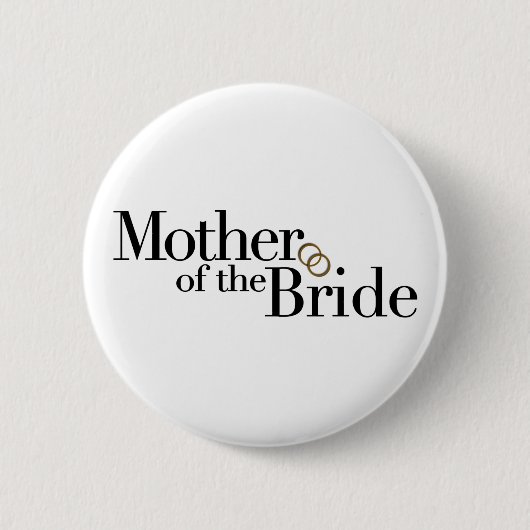 Mutter der Braut Button (Vorderseite)