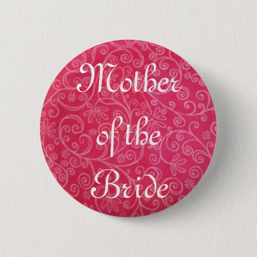Mutter der Braut Button (Vorderseite)