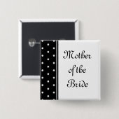 Mutter der Braut Button (Vorne & Hinten)