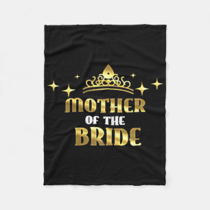Mutter der Braut Coole Bridal Hochzeit Henne Party Fleecedecke