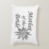 Mutter der Braut Dekokissen (Rückseite(Vertikal))