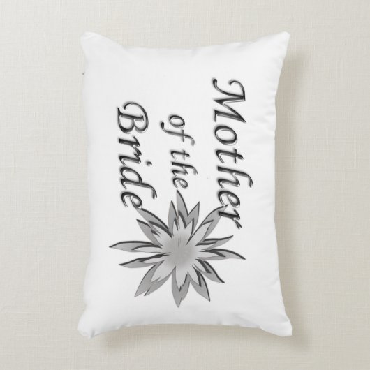 Mutter der Braut Dekokissen (Vorderseite(Vertikal))