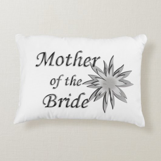 Mutter der Braut Dekokissen (Rückseite)