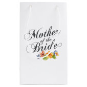Mutter der Braut, die | Geschenk-Tasche Wedding Kleine Geschenktüte (Rückseite)