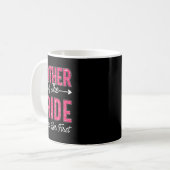 Mutter der Braut, die ich liebte ihre erste Braut Kaffeetasse (Vorderseite Links)