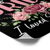 Mutter der Braut, die ich liebte ihre erste Braut  Poster (Ecke)