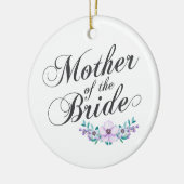 Mutter der Braut, die | Verzierung Wedding ist Keramik Ornament (Links)