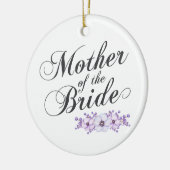 Mutter der Braut, die | Verzierung Wedding ist Keramik Ornament (Links)