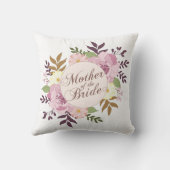 Mutter der Braut, die | Wurfs-Kissen Wedding ist Kissen (Rückseite)