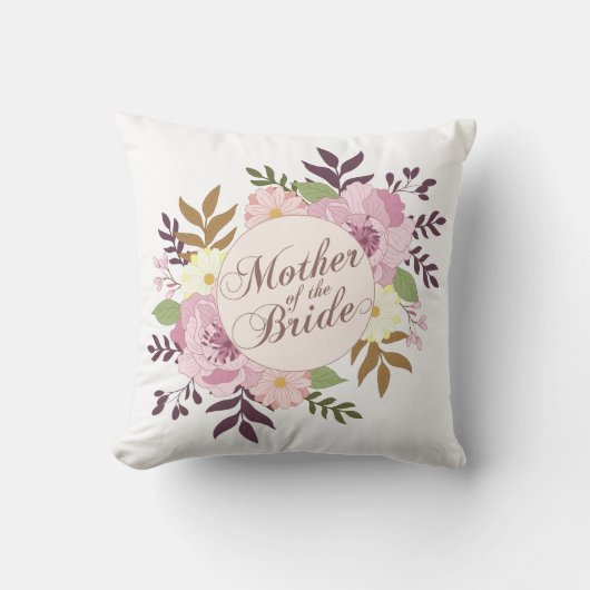 Mutter der Braut, die | Wurfs-Kissen Wedding ist Kissen (Vorderseite)