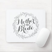 Mutter der Braut einfache blumenreiche Hochzeit Mo Mousepad (Mit Mouse)