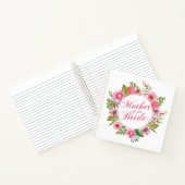 Mutter der Braut Elegant Hochzeit | Notebook Notizbuch (Innenseite)