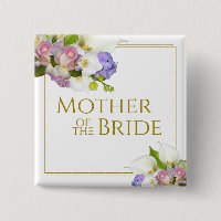 Mutter der Braut Elegante Pastel Frühlingsblumen
