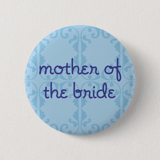 Mutter der Braut (Entwurf 3) Button (Vorderseite)