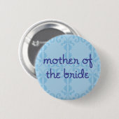 Mutter der Braut (Entwurf 3) Button (Vorne & Hinten)