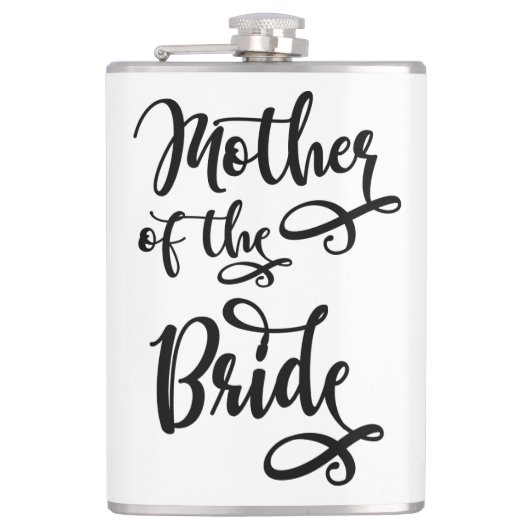 Mutter der Braut Flachmann (Vorderseite)