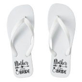 Mutter der Braut Flip Flops Badesandalen (Fußbett)