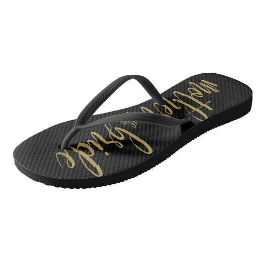 Mutter der Braut Flip Flops Badesandalen (Schrägansicht)