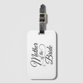 Mutter der Braut Gepäckanhänger (Vorderseite Vertikal)