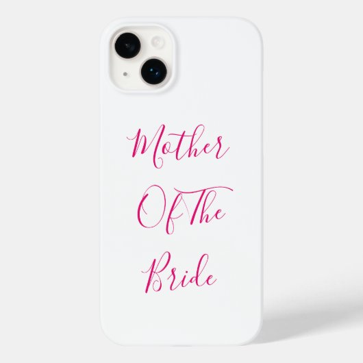 Mutter der Braut Geschenk Gastgeschenk Hochzeit Ro Case-Mate iPhone Hülle (Rückseite)