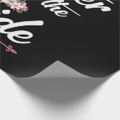 Mutter der Braut Geschenkpapier (Ecke)
