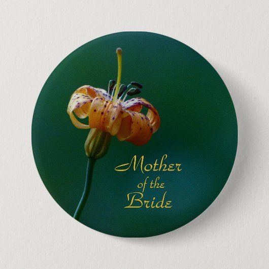 Mutter der Braut, Golden Lily Button Button (Vorderseite)