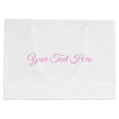 Mutter der Braut Große Geschenktüte (Rückseite)