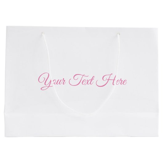 Mutter der Braut Große Geschenktüte (Rückseite)