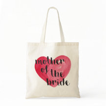 Mutter der Braut-Herz-Tasche