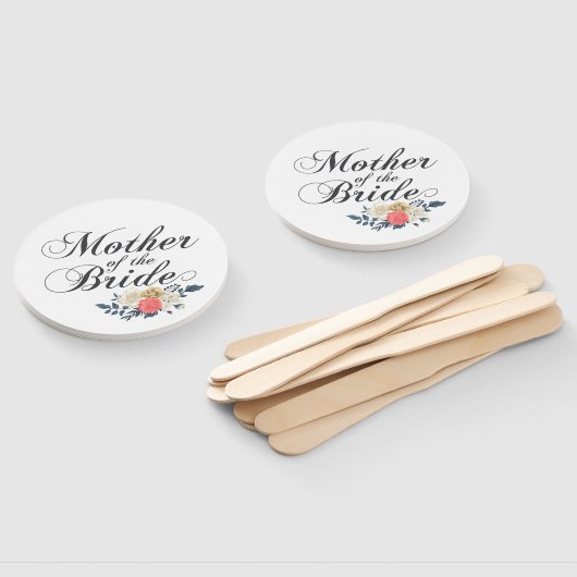 Mutter der Braut Hochzeit | Handfächer (Non-assembled)