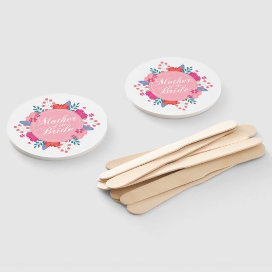 Mutter der Braut Hochzeit | Handfächer (Non-assembled)