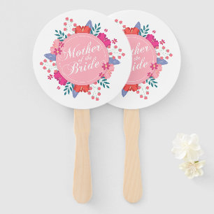 Mutter der Braut Hochzeit Handfächer