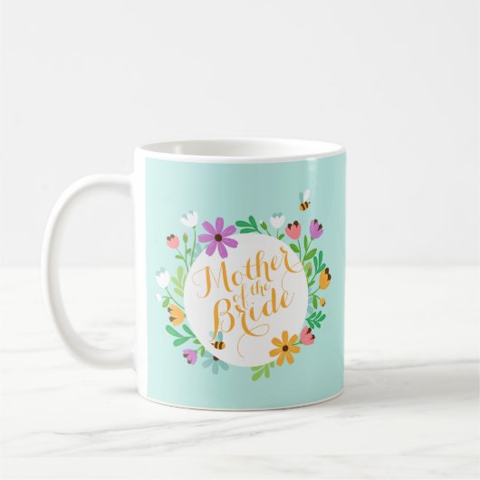 Mutter der Braut Hochzeit | Klassische Tasse (Links)