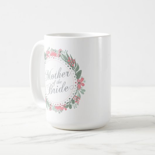 Mutter der Braut Hochzeit | Klassische Tasse (Vorderseite Links)