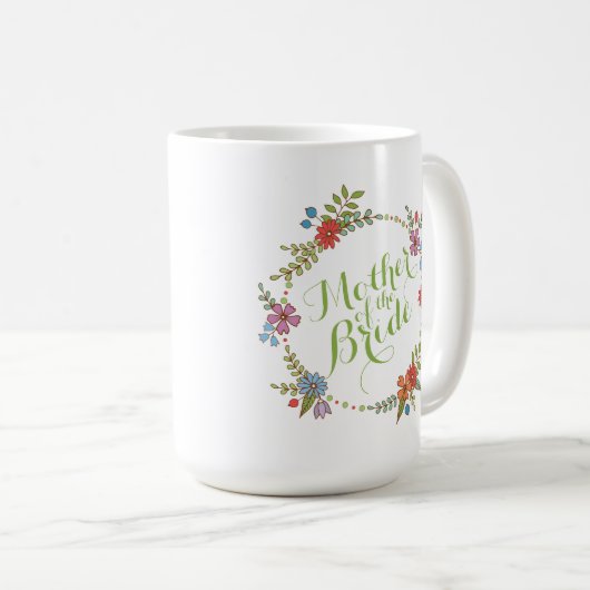 Mutter der Braut Hochzeit | Klassische Tasse (VorderseiteRechts)