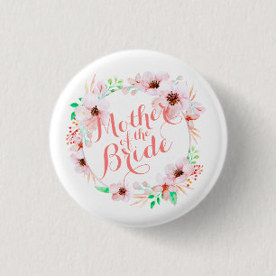 Mutter der Braut Hochzeit   Schaltfläche Button