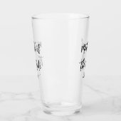 Mutter der Braut Hochzeit Schwarz-weißen Glass Cup Glas (Links)