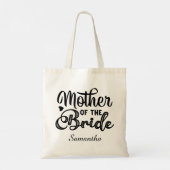 Mutter der Braut Hochzeit Tragetasche (Rückseite)