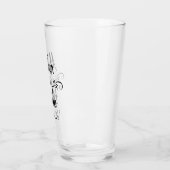 Mutter der Braut Hochzeitessen Probe Glas (Links)